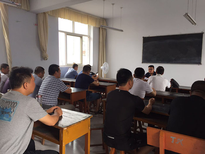 2017年8月份高技工、中技工的考試現(xiàn)場