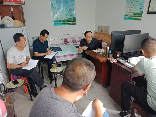 隴運(yùn)集團(tuán)公司黨委書記、董事長李寅祥深入琵琶鎮(zhèn)寧強(qiáng)村檢查指導(dǎo)幫扶工作